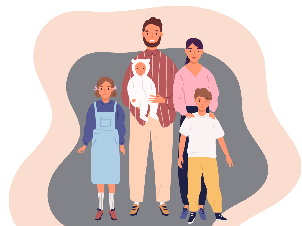 Illustration — patients and families
