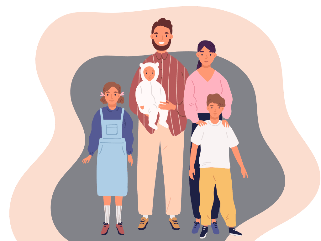Illustration — patients and families